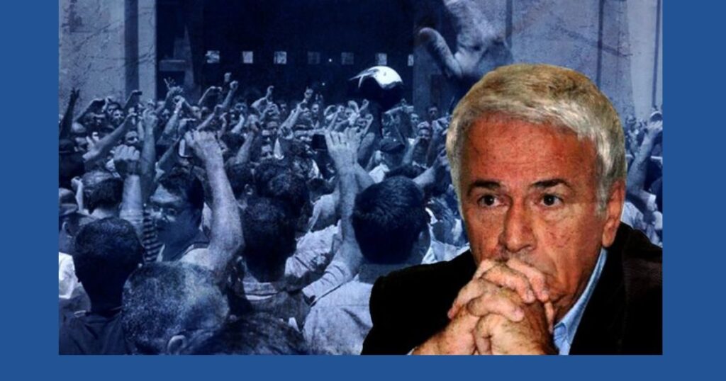 LO QUE LAS ROSAS AZULES QUERÍAN. la noche que el gobierno nos dejo solo